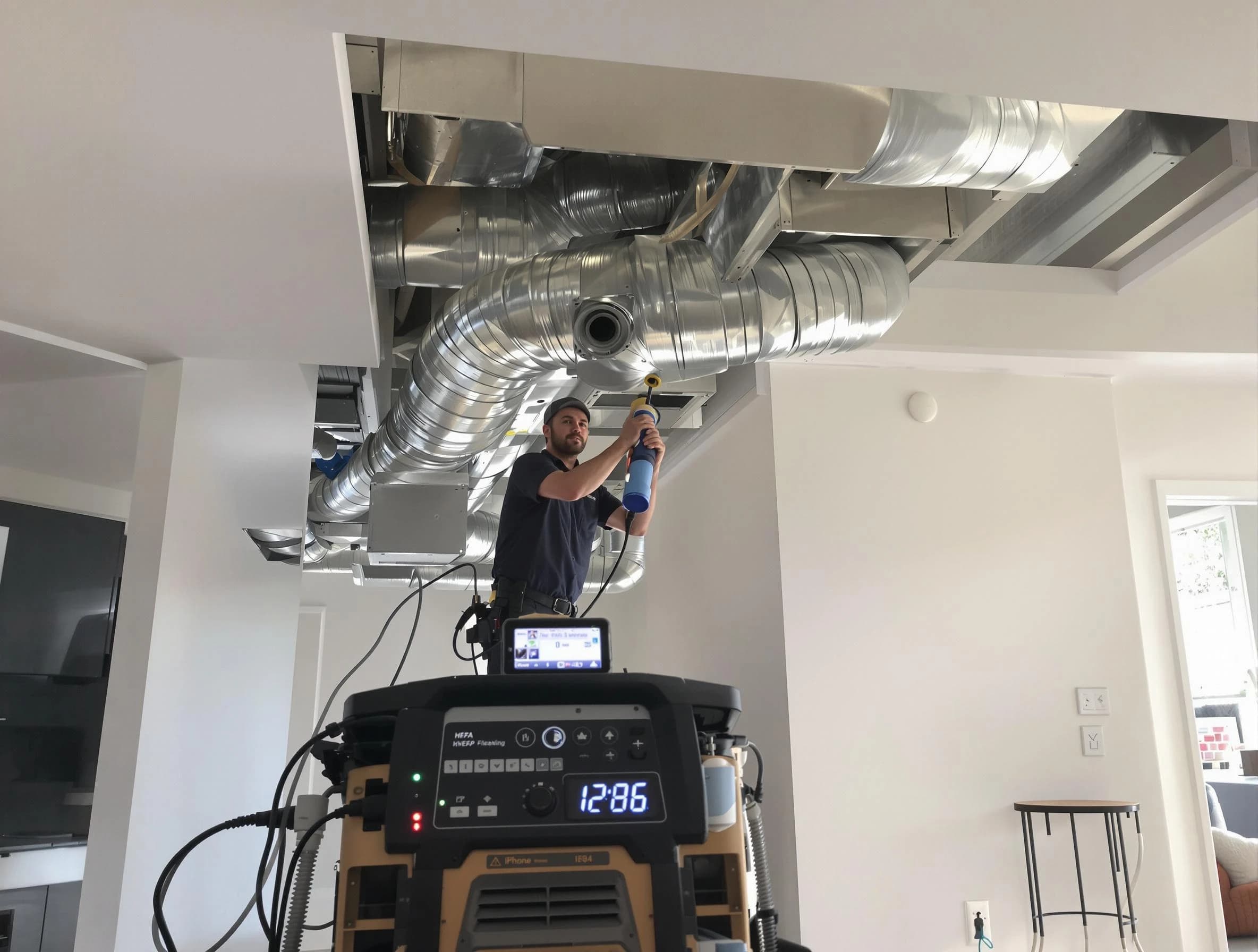 Advanced pure air duct cleaning by Pleasant View Air Duct Cleaning in Pleasant View