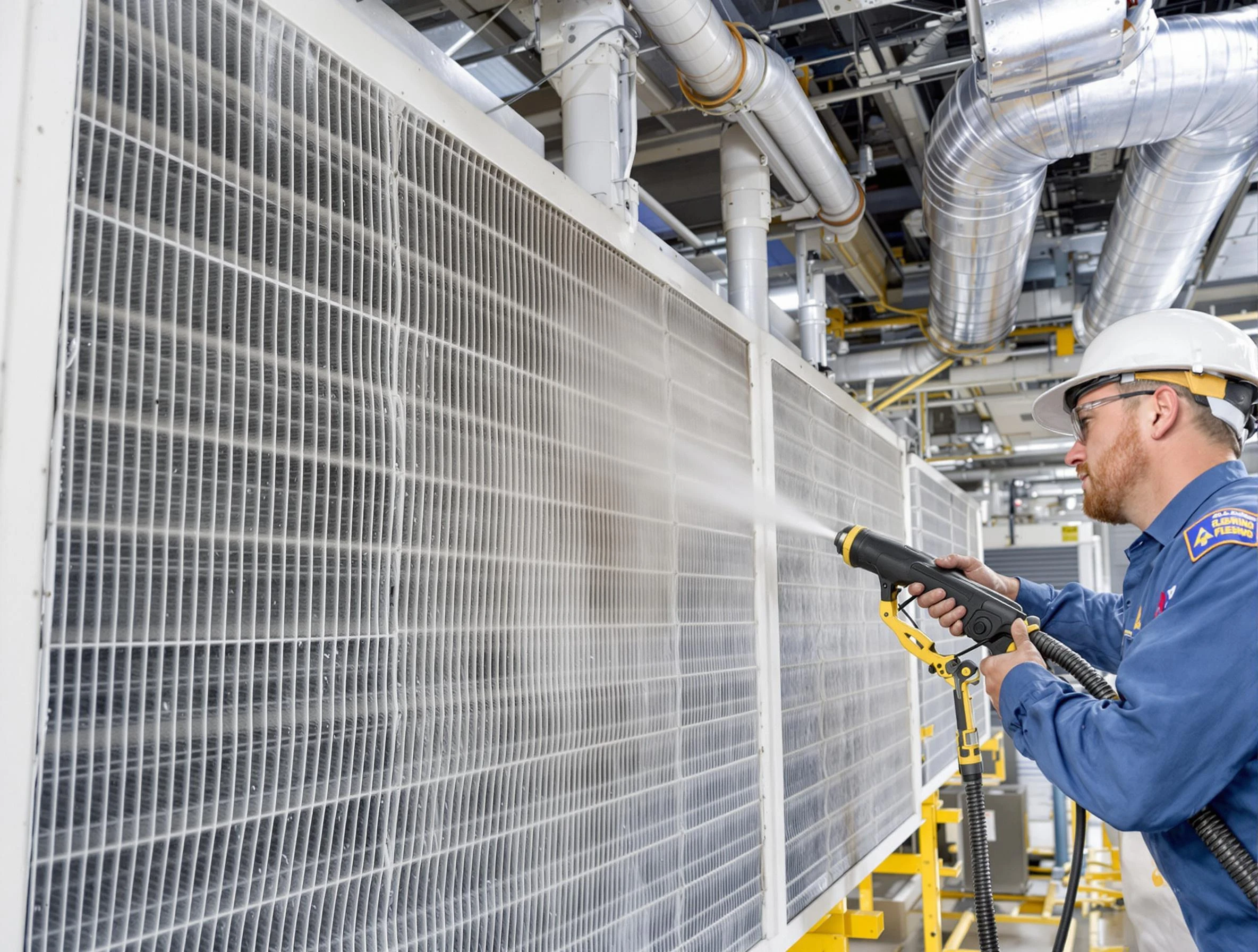 Professional commercial coil cleaning by Pleasant View Air Duct Cleaning in Pleasant View